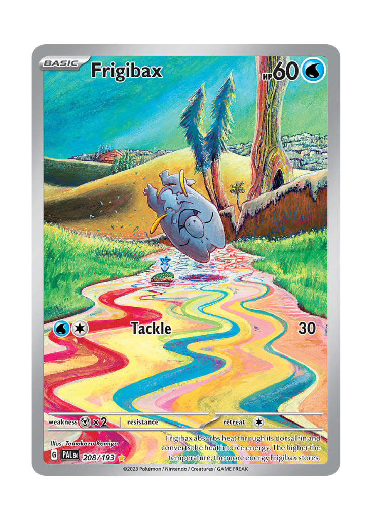 Paldea Evolved: Frigibax Illustration Rare - 208/193