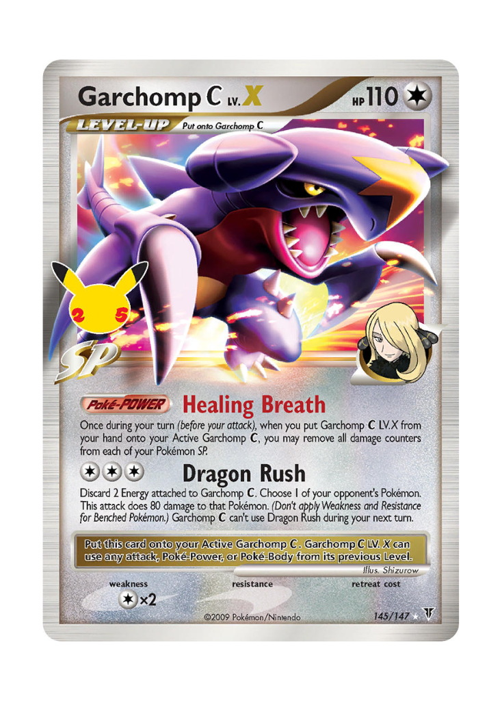 Celebrations: Garchomp C LV.X Classic Collection - 145/147