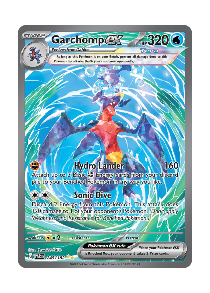 Paradox Rift: Garchomp ex Special Illustration Rare - 245/182
