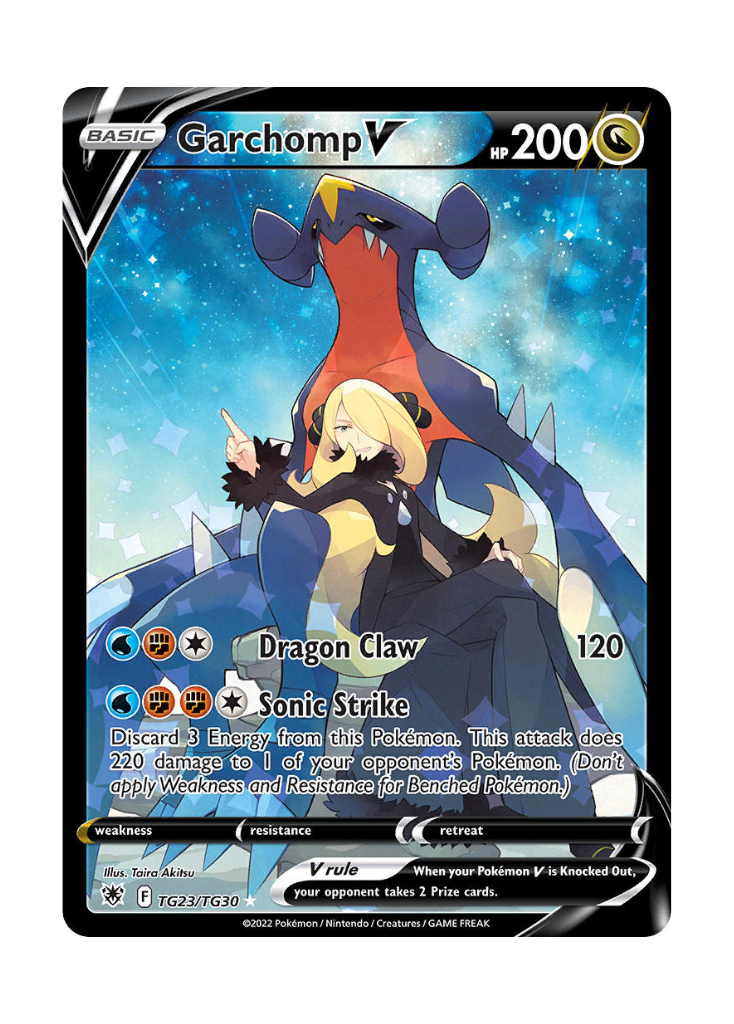 Astral Radiance: Garchomp V Trainer Gallery - TG23/TG30