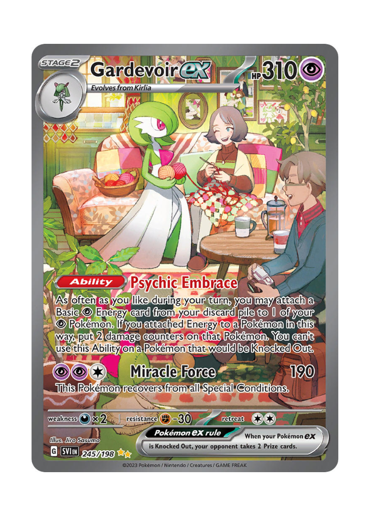 Scarlet & Violet: Gardevoir ex Special Illustration Rare - 245/198