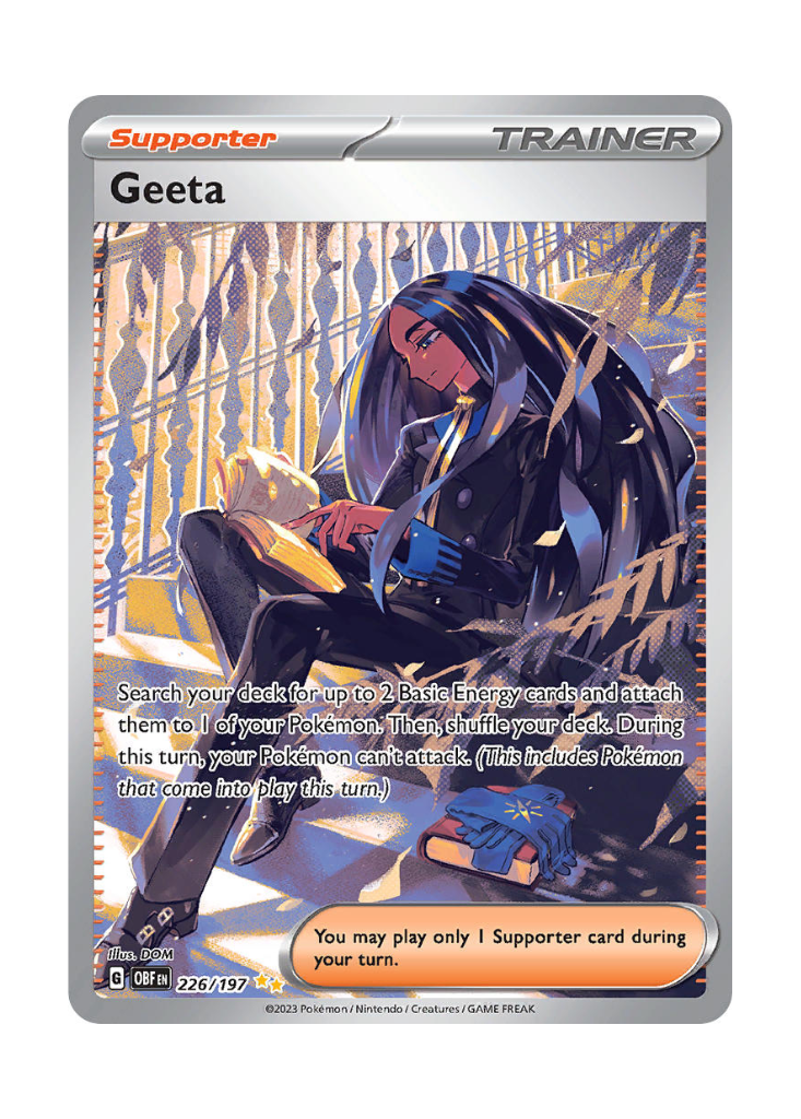 Obsidian Flames: Geeta Special Illustration Rare - 226/197