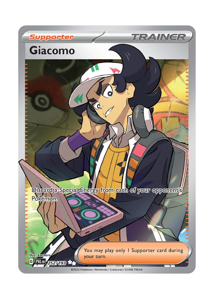 Paldea Evolved: Giacomo Full Art - 252/193