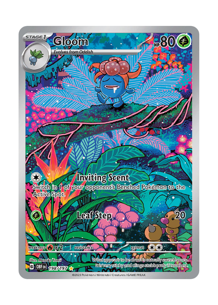 Obsidian Flames: Gloom Illustration Rare - 198/197