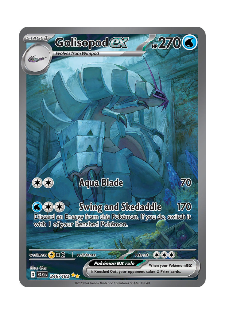 Paradox Rift: Golisopod ex Special Illustration Rare - 246/182