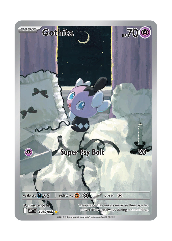 White Flare: Gothita Illustration Rare - 124/086