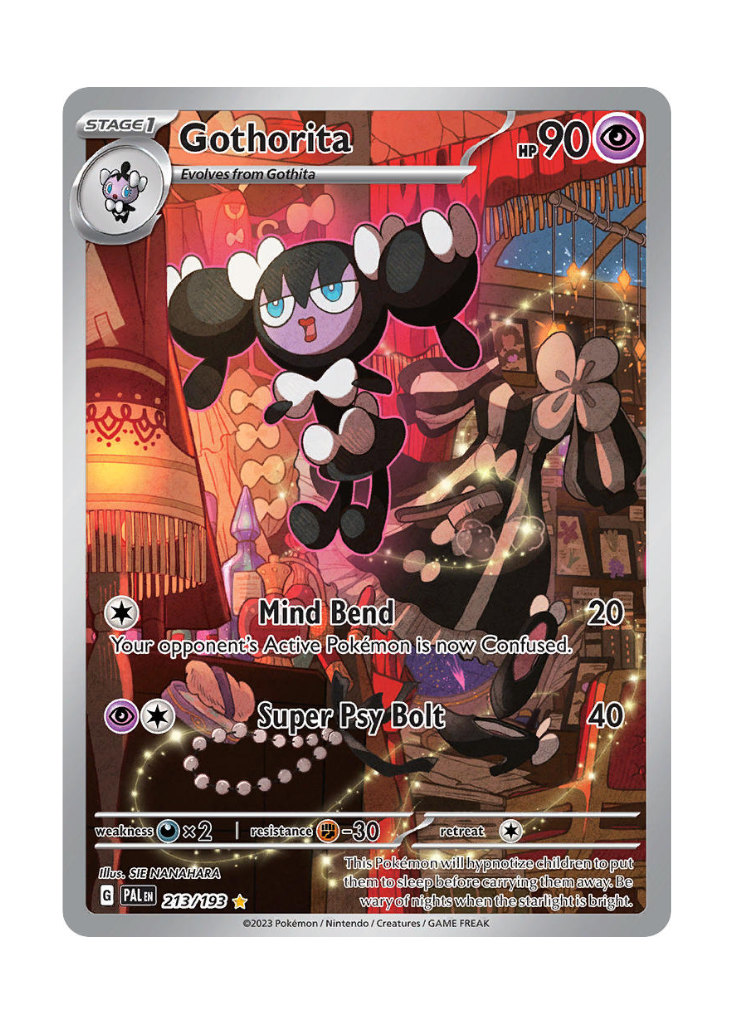 Paldea Evolved: Gothorita Illustration Rare - 213/193
