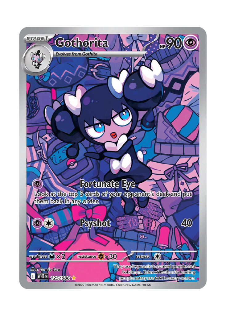White Flare: Gothorita Illustration Rare - 125/086