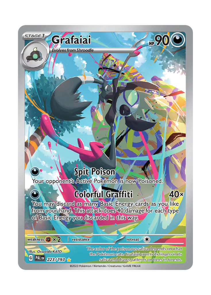 Paldea Evolved: Grafaiai Illustration Rare - 223/193