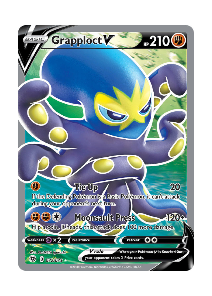 Champion's Path: Grapploct V Full Art - 72/73