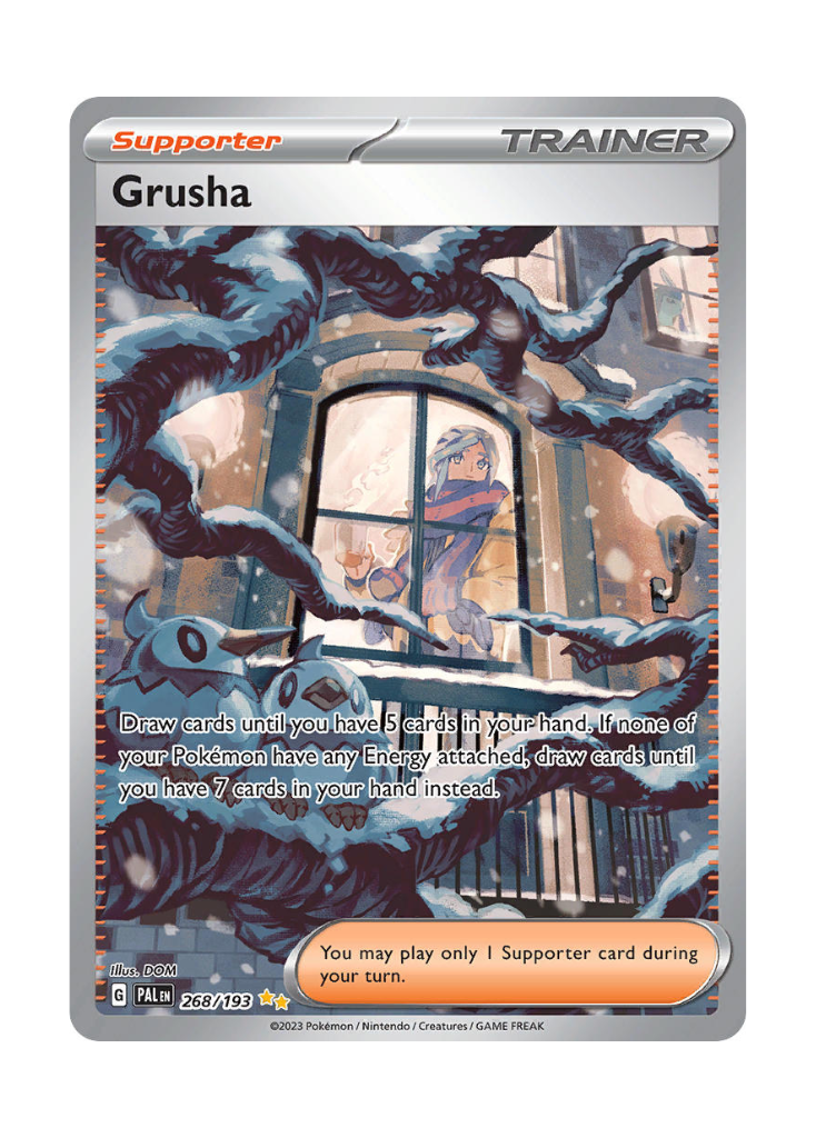 Paldea Evolved: Grusha Special Illustration Rare - 268/193