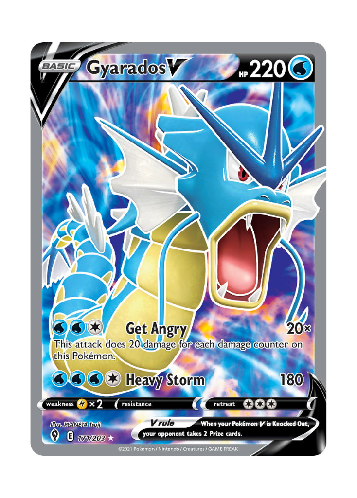 Evolving Skies: Gyarados V Full Art - 171/203