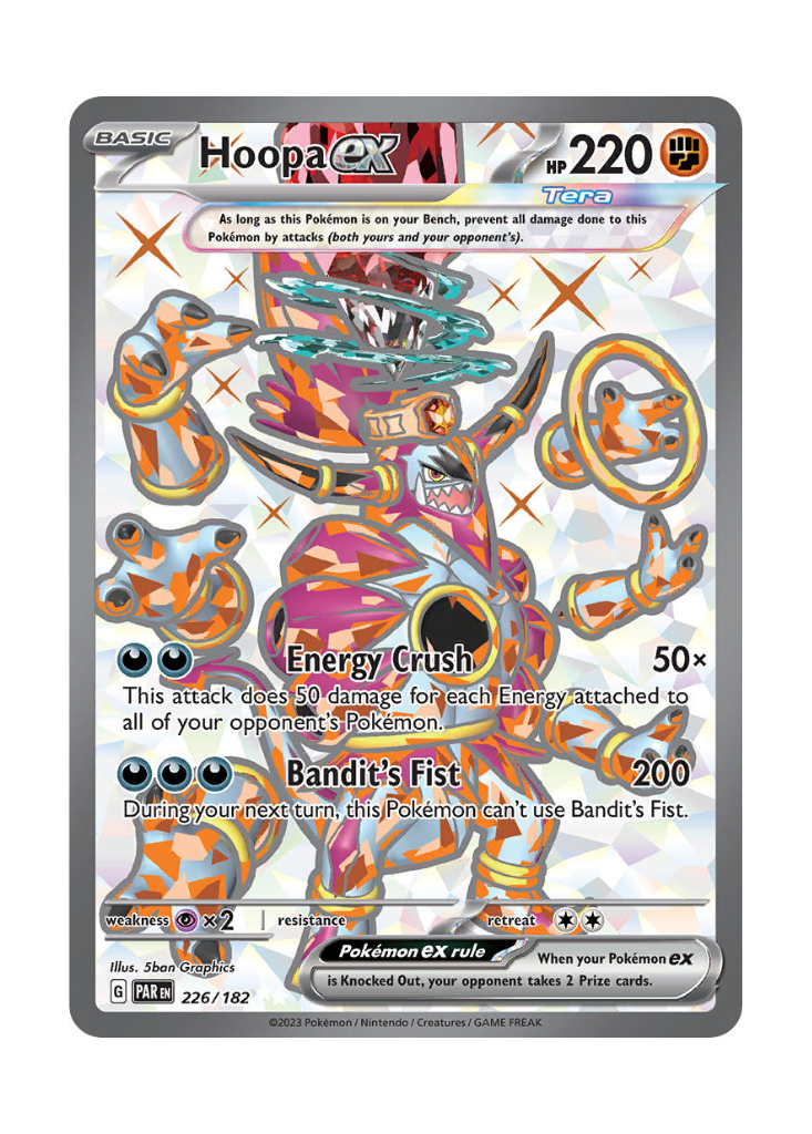 Paradox Rift: Hoopa ex Full Art - 226/182