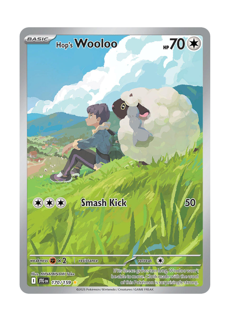 Journey Together: Hop's Wooloo Illustration Rare - 170/159