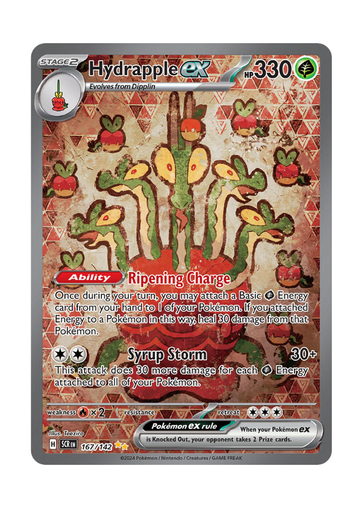 Stellar Crown: Hydrapple ex Special Illustration Rare - 167/142