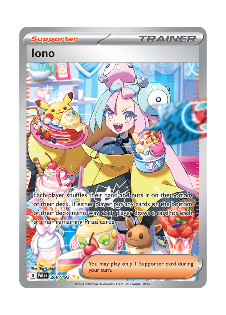 Paldea Evolved: Iono Special Illustration Rare - 269/193