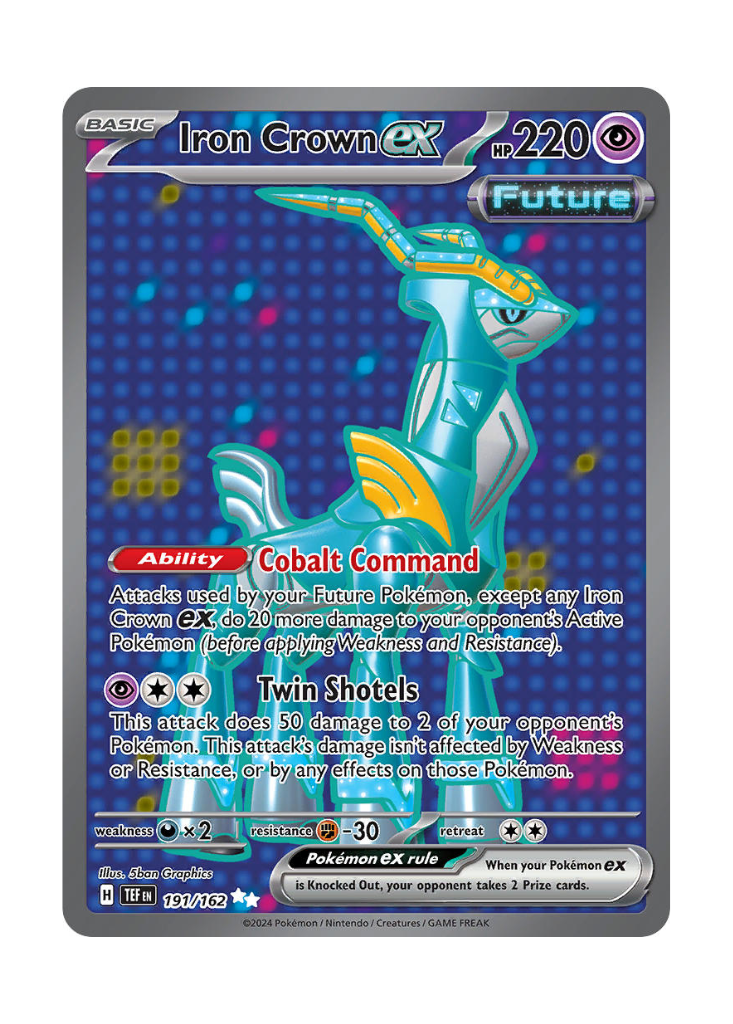 Temporal Forces: Iron Crown ex Full Art - 191/162