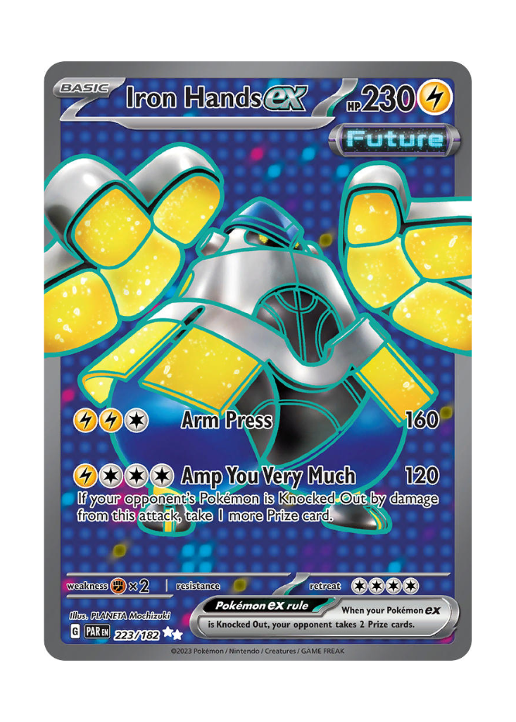 Paradox Rift: Iron Hands ex Full Art - 223/182