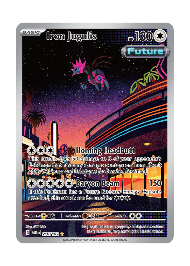 Paradox Rift: Iron Jugulis Illustration Rare - 216/182