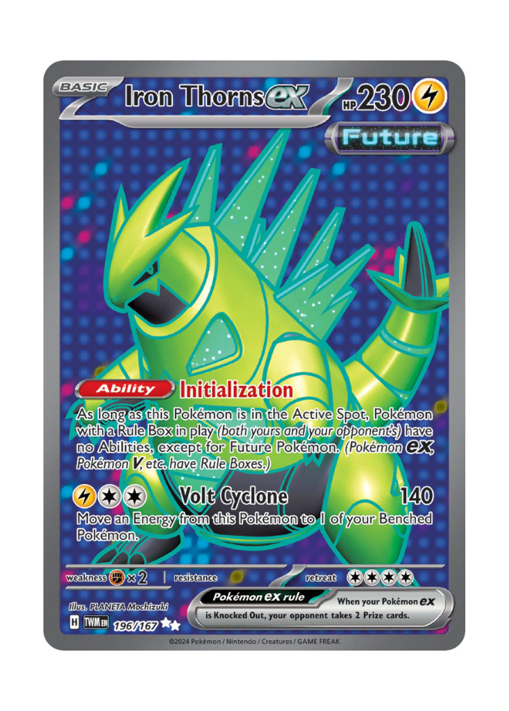 Twilight Masquerade: Iron Thorns ex Full Art - 196/167