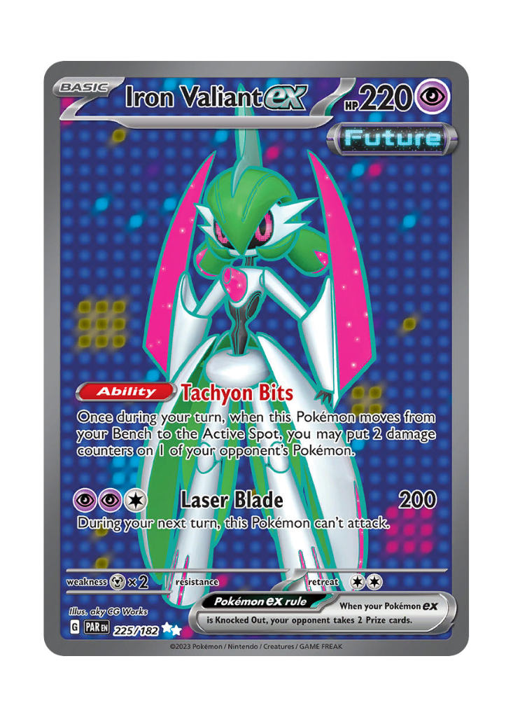 Paradox Rift: Iron Valiant ex Full Art - 225/182