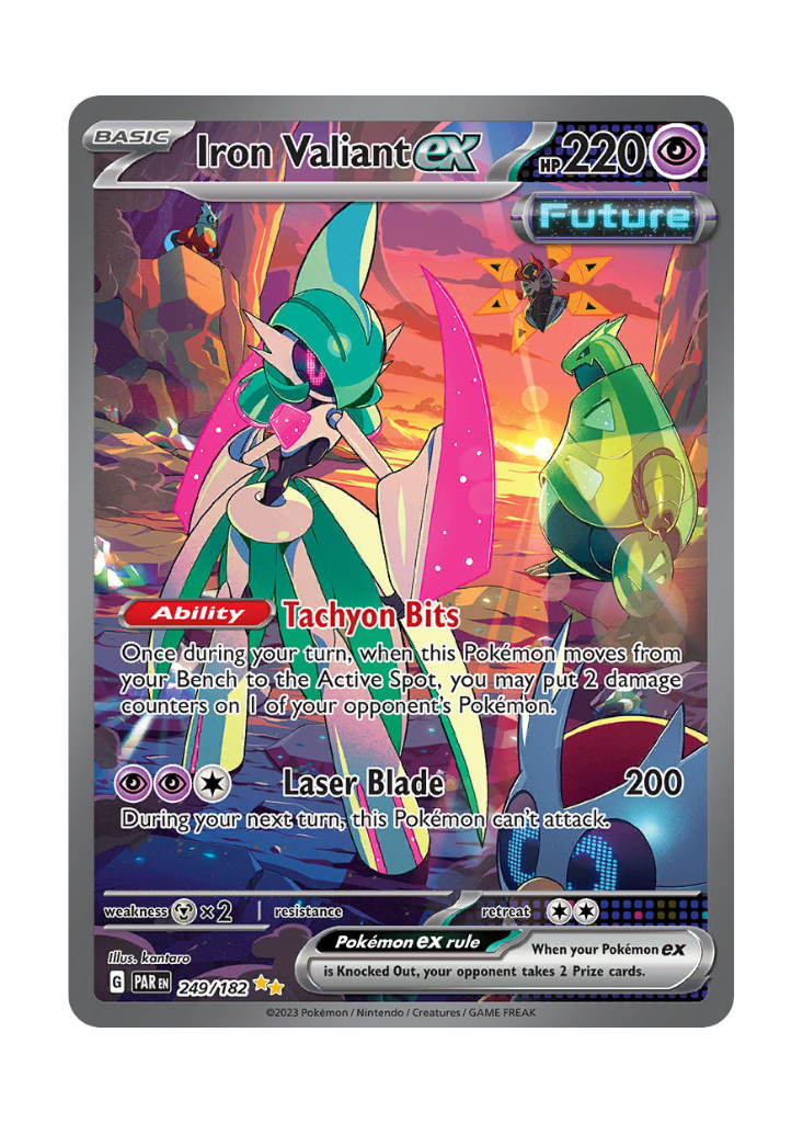 Paradox Rift: Iron Valiant ex Special Illustration Rare - 249/182