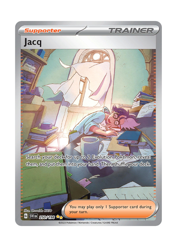 Scarlet & Violet: Jacq Special Illustration Rare - 250/198