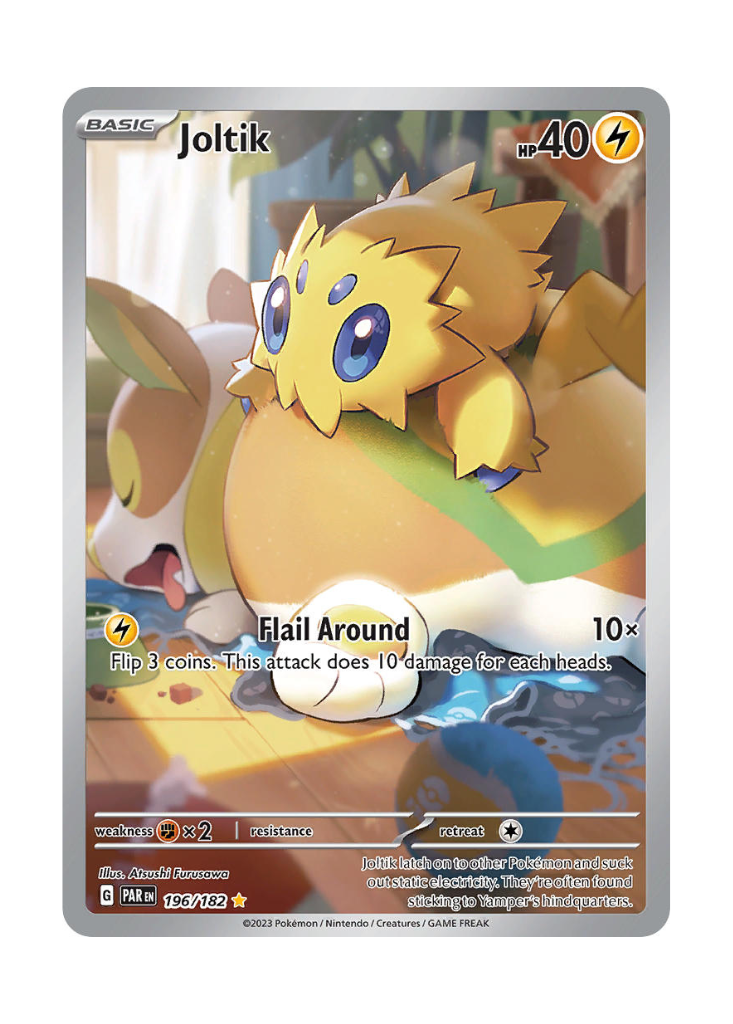 Paradox Rift: Joltik Illustration Rare - 196/182