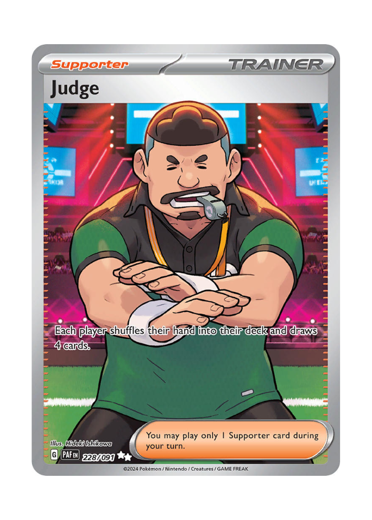 Paldean Fates: Judge Full Art - 228/091