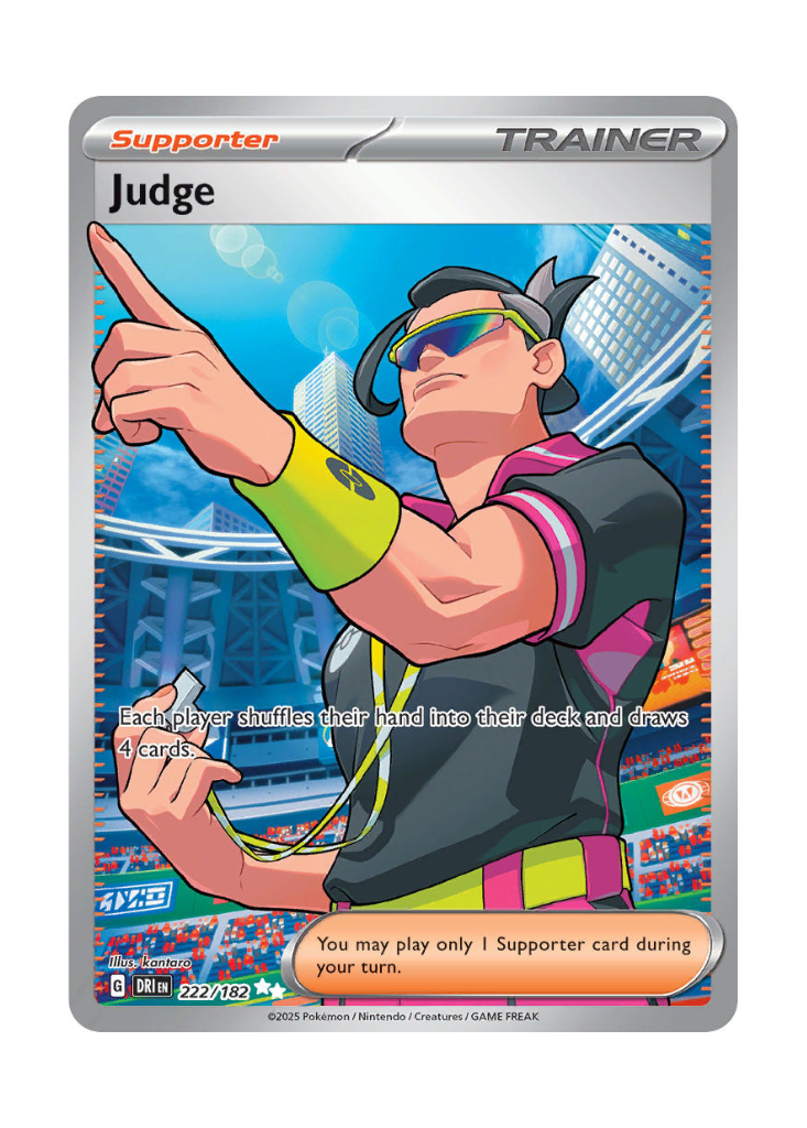 judge pokemon card full art Destined Rivals: Judge Full Art