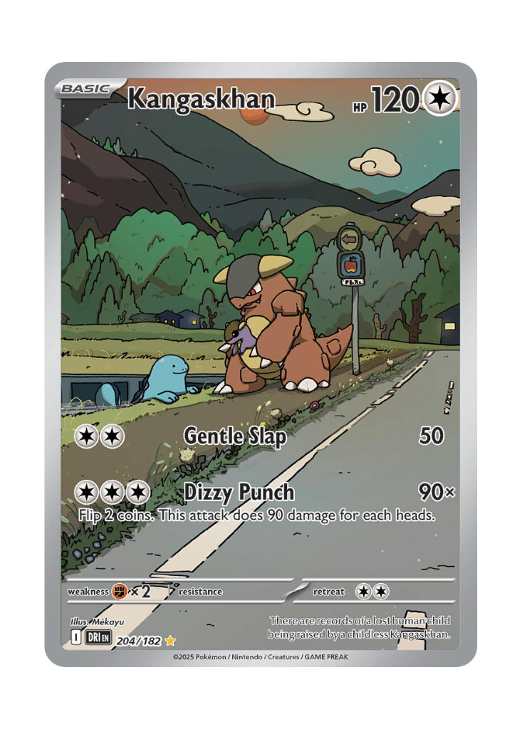 Destined Rivals: Kangaskhan Illustration Rare - 204/182