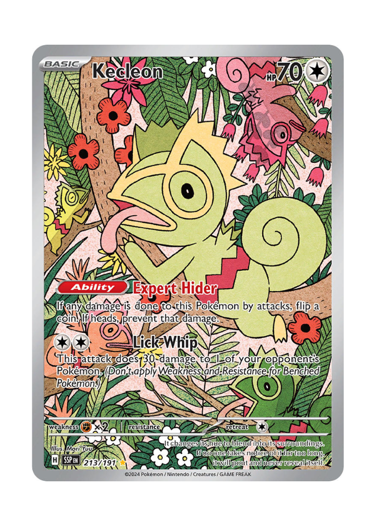 Surging Sparks: Kecleon Illustration Rare - 213/191