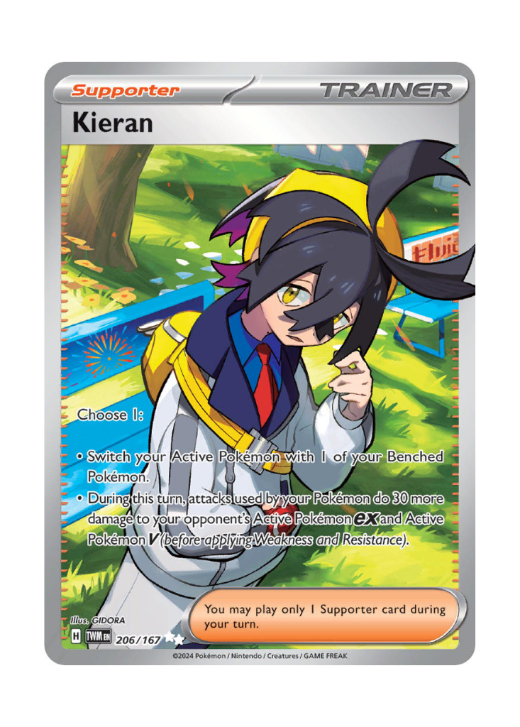 Twilight Masquerade: Kieran Full Art - 206/167