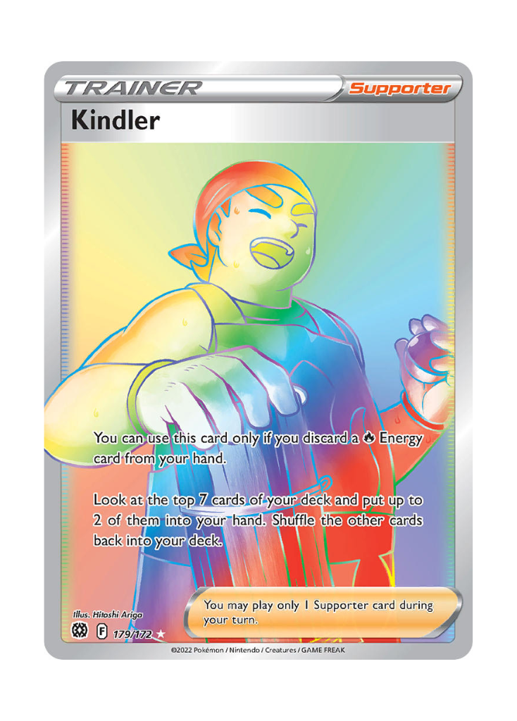 Brilliant Stars: Kindler Rainbow Rare - 179/172 ATP Gaming LLC Brilliant Stars: Kindler Rainbow Rare - 179/172 ATP Gaming LLC