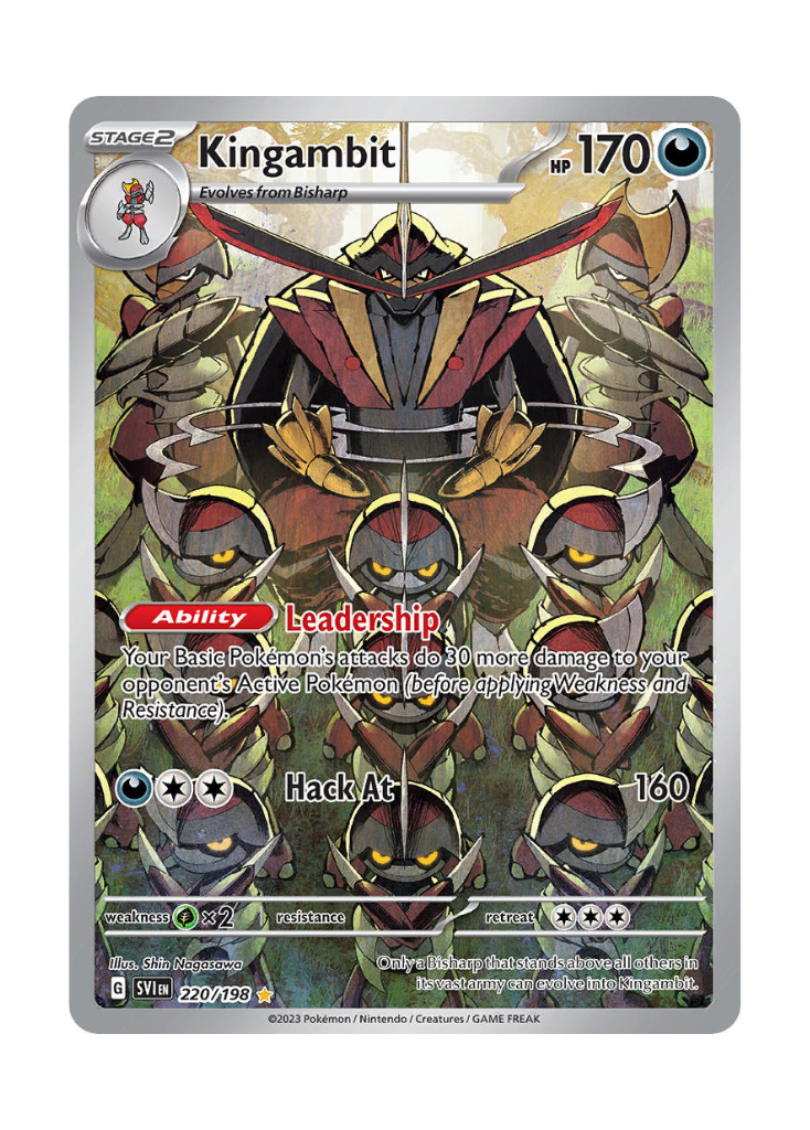 Scarlet & Violet: Kingambit Illustration Rare - 220/198
