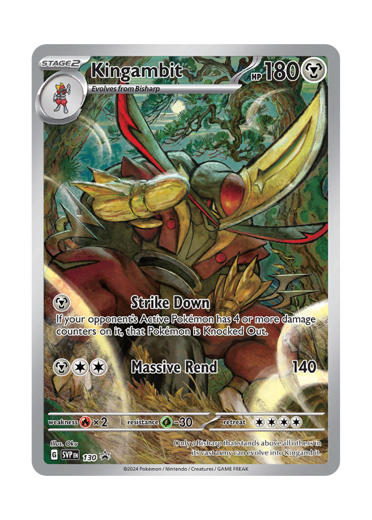Scarlet & Violet Promos: Kingambit - 130