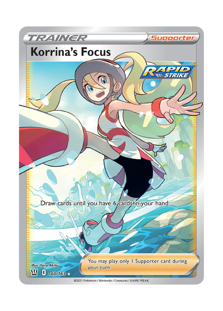 Battle Styles: Korrina's Focus Full Art - 160/163