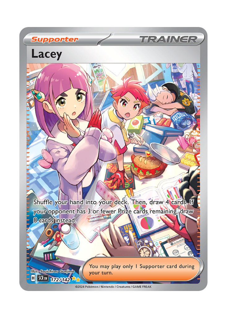 Stellar Crown: Lacey Special Illustration Rare - 172/142