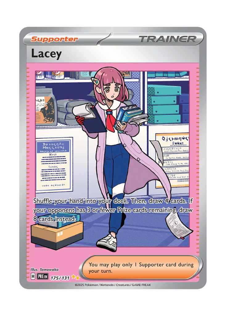 Prismatic Evolutions: Lacey Special Illustration Rare - 175/131