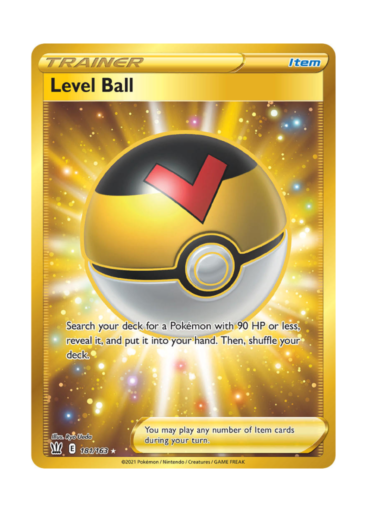 Battle Styles: Level Ball Secret Rare - 181/163