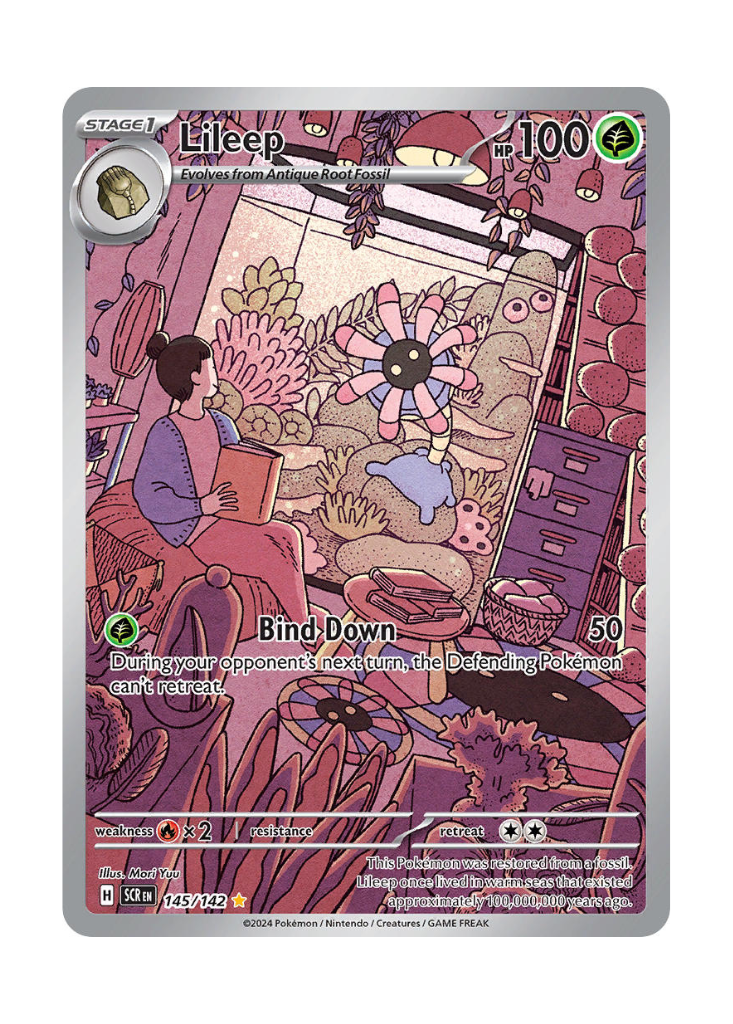 Stellar Crown: Lileep Illustration Rare - 145/142