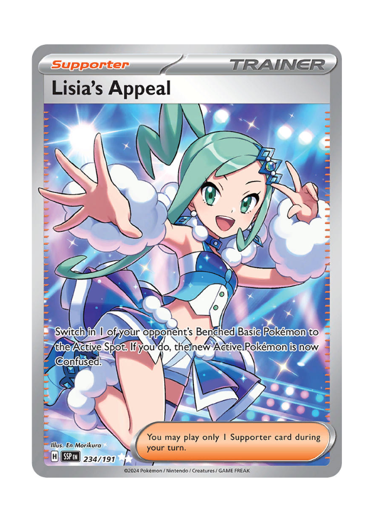 Surging Sparks: Lisia's Appeal Full Art - 234/191