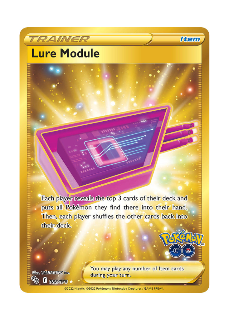 Pokémon GO: Lure Module Secret Rare - 088/078