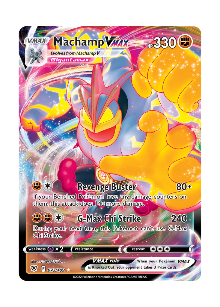 Astral Radiance: Machamp VMAX Full Art - 073/189