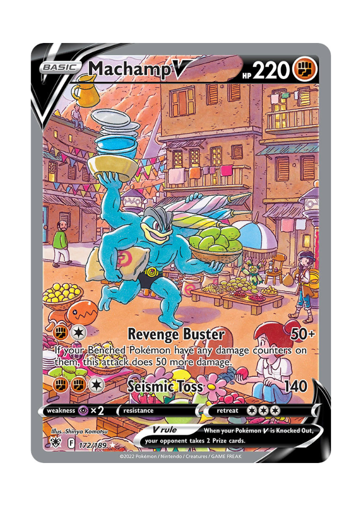 Astral Radiance: Machamp V Alternate Full Art - 172/189