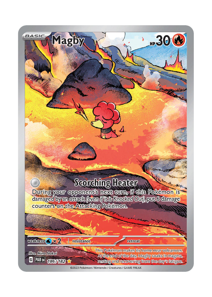 Paradox Rift: Magby Illustration Rare - 186/182