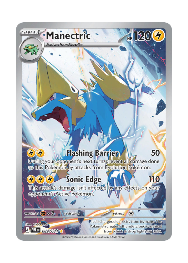 Pitch Black: Manectric Illustration Rare - 089/084