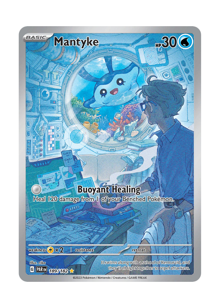 Paradox Rift: Mantyke Illustration Rare - 189/182