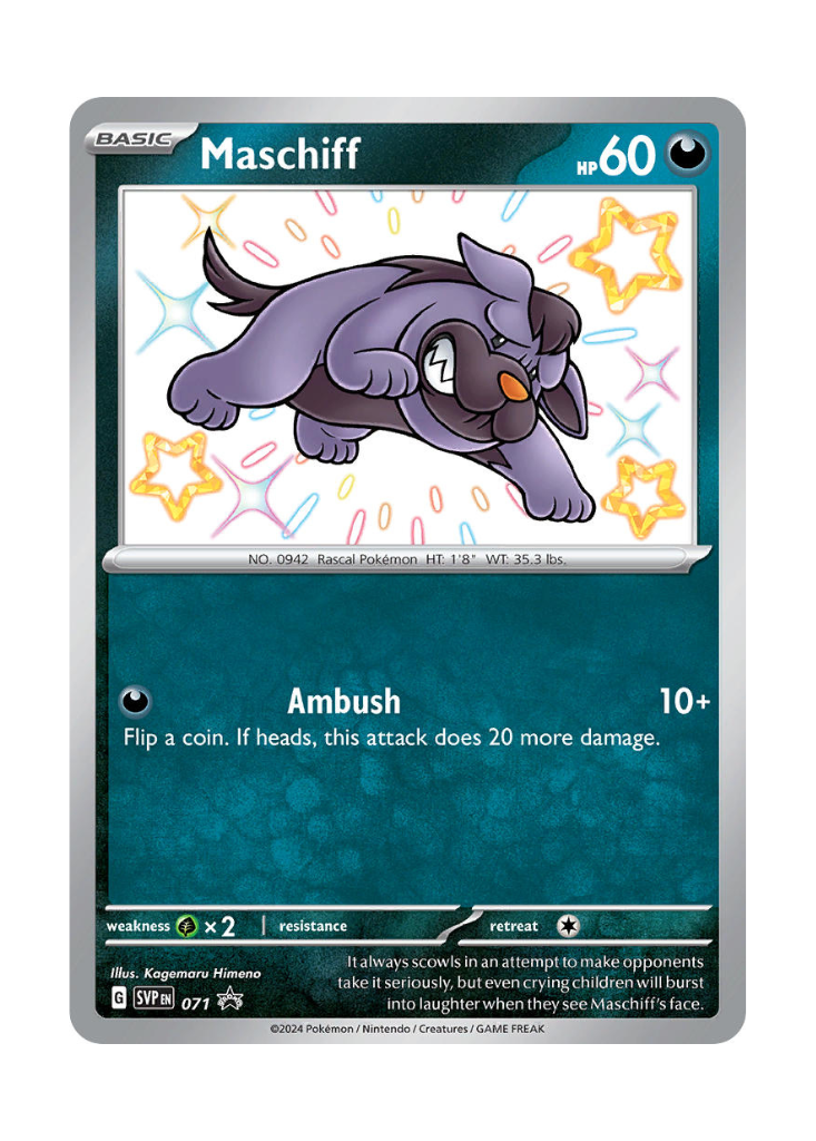 Scarlet & Violet Promos: Maschiff - 071