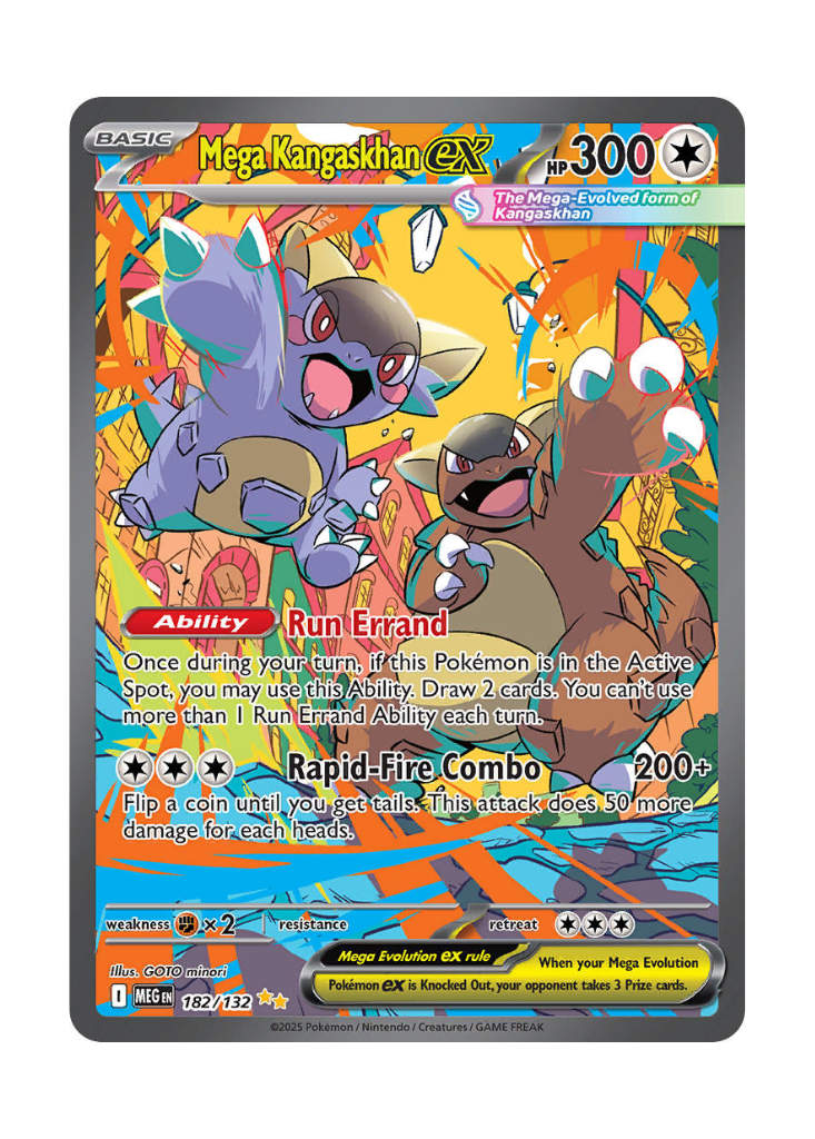 Mega Evolution: Mega Kangaskhan ex Special Illustration Rare - 182/132